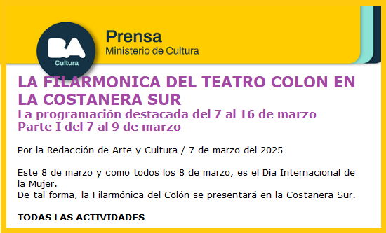 FILARMONICA Y ACTIVIDADES PARTE I